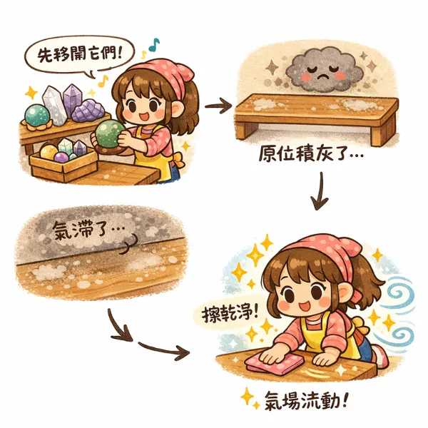 請下玉石進行清潔